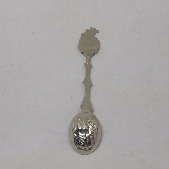 Vintage Yellowstone Souvenir Collectable Spoon-Elk-Embossed Bowl-In Original Box - Picture 5 of 8